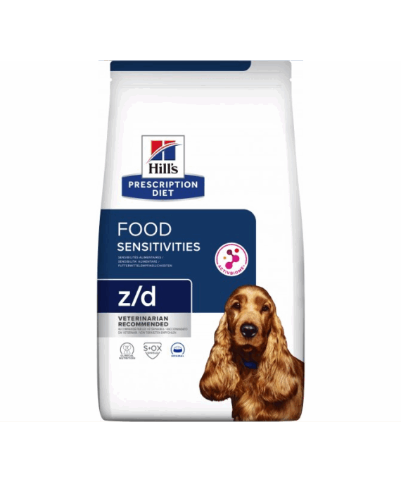 Hill's Prescription Diet - Ushqim i Thatë Veterinar për Qen z/d Sensitivities 3 kg