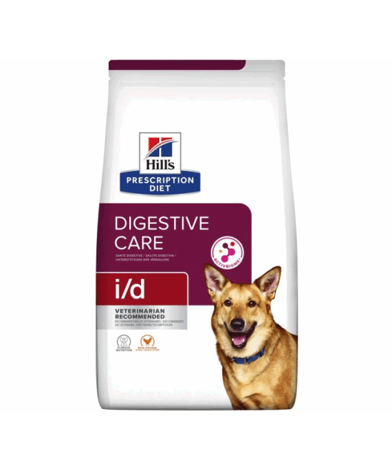 Hill's Prescription Diet - Ushqim Veterinar i Thatë për Qen i/d Digestive Care 4 kg