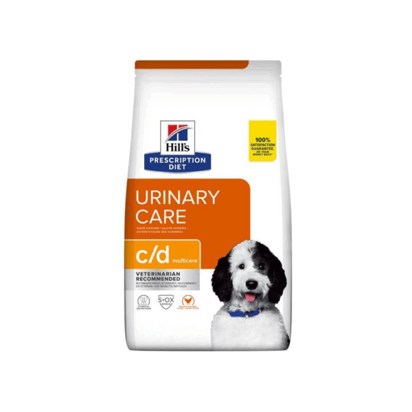 Hill's Prescription Diet - Ushqim i Thatë për Qen c/d Multicare me Pule 1,5 kg