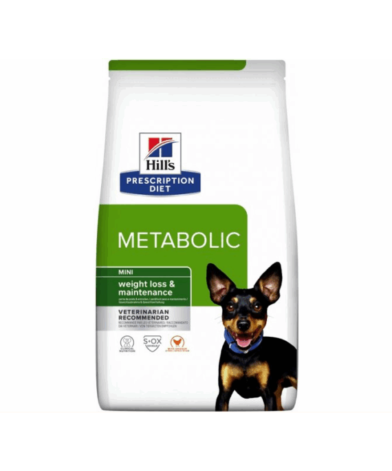 Hill's Prescription Diet - Ushqim per Qen te Vegjel Metabolik me Pule 1 kg