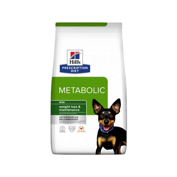 Hill's Prescription Diet - Ushqim per Qen te Vegjel Metabolik me Pule 1 kg