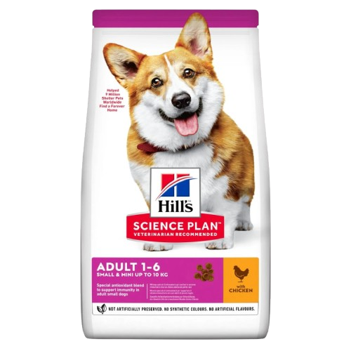 Hills Hspd  Adult small & mini chicken 1.5 kg