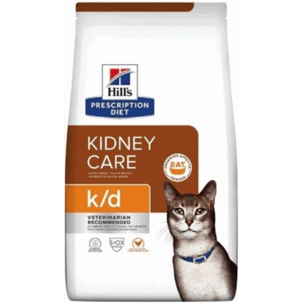 Hill's Prescription Diet - Ushqim i Thatë Veterinar për Macet k/d Multicare Pulë 1.5 kg
