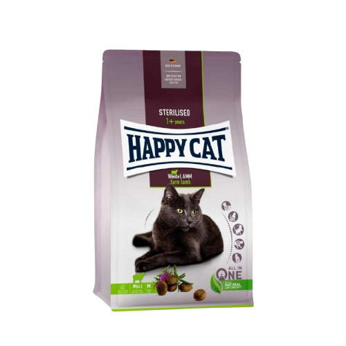 Happy Cat Sterilised Weide-Lamm 4 kg