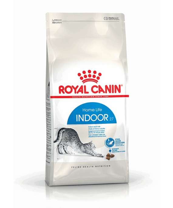Royal Canin Indoor 27 Ushqim për mace shtëpie (2kg)