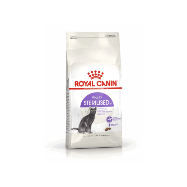 Royal Canin Sterilised 37 Ushqim për mace të sterilizuara (2kg)