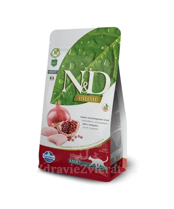 Farmina N&D Prime Ushqim i thate per mace adulte, me pule dhe shege 1,5kg