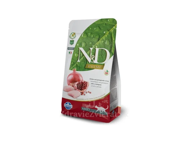 Farmina N&D Prime Ushqim i thate per mace adulte, me pule dhe shege 1,5kg