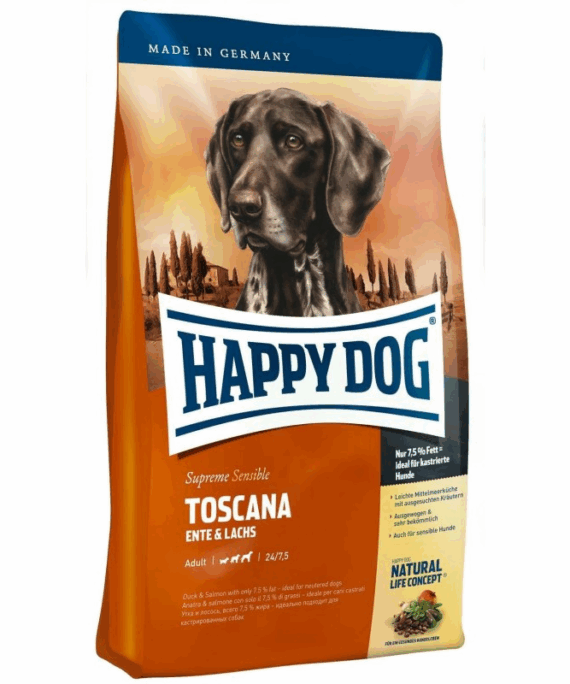 Happy Dog Toscana Adult mish pule 4kg