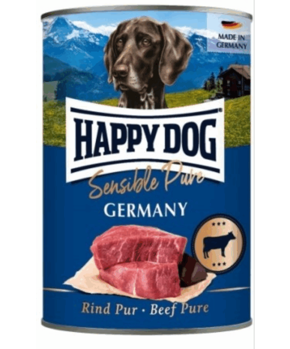 Happy Dog Konservë Adult mish viçi 400 gr
