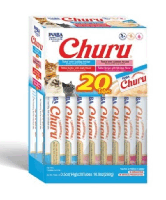 Churu Box Varietete me shije toni, per mace