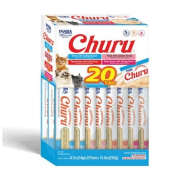 Churu Box Varietete me shije toni, per mace