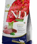Farmina N&D Quinoa Digestion Ushqim i thate per mace adulte me qengj, quinoa, finok dhe mente 1.5kg