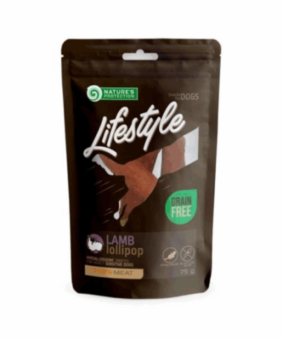 Nature's Protection Lifestyle Lamb Chews for dogs 75gr