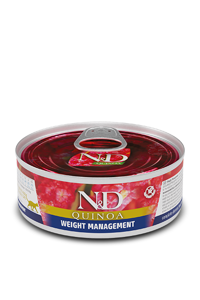 N&D per mace quinoa Mirembajtje peshe 80 gr