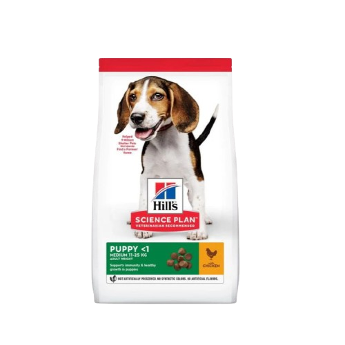 Hill’s Science Plan Puppy Medium me Pule (2.5 kg)