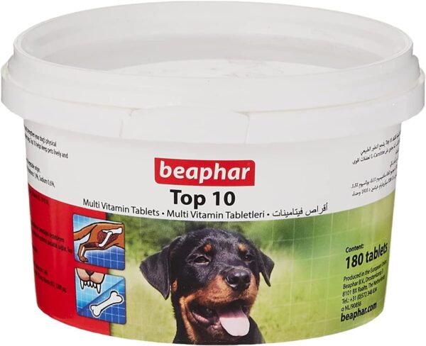 Beaphar Tableta Multivitamina Top 10 per Qen 180 tabs