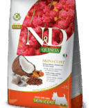Farmina N&D Quinoa Ushqim i thate per qen adulte te racave te vogla per shendetin e lekures dhe shkelqimin e qimeve 2.5kg
