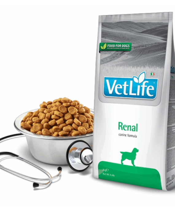 Farmina Vet Life Renal Ushqim veterinar për mace/qen me probleme renale, 2 kg