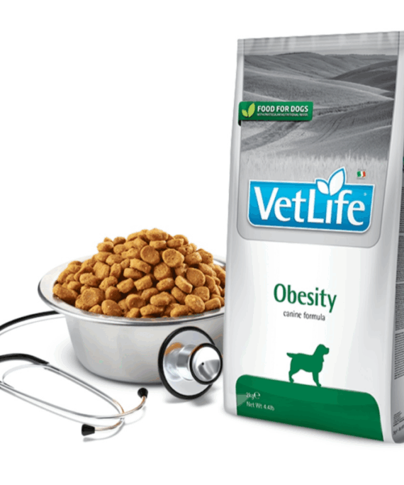 Farmina Vet Life Ushqim Veterinar për Qen Obesity 2 kg