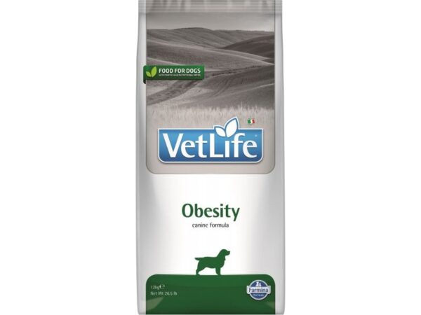 Vet Life Obesity për qen 12 kg
