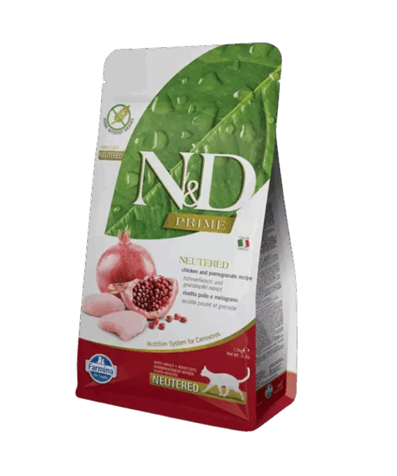 N&D per Mace Adulte te Sterilizuara Pule & Shege 300 gr