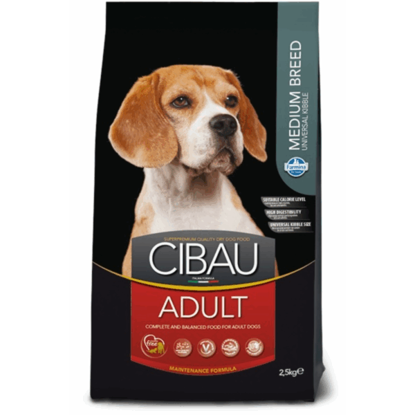 Farmina Cibau Adult Maxi Ushqim i Thatë për Qen të Rritur Mish Pule 2.5 kg