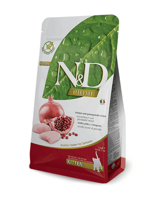 Farmina N&D Prime Ushqim i thate per kotele me pule dhe shege 1.5kg