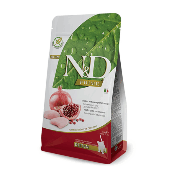 Farmina N&D Prime Ushqim i thate per kotele me pule dhe shege 1.5kg