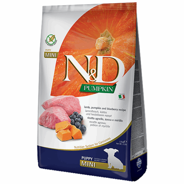 Farmina N&D Pumpkin Puppy Mini Qingj & boronice 2.5 kg