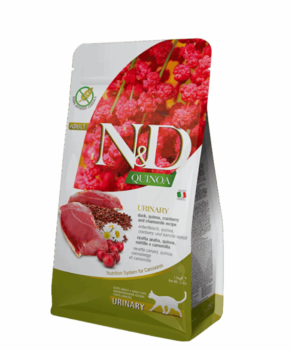 N&D Quinoa Urinary per mace adute Rose 300gr