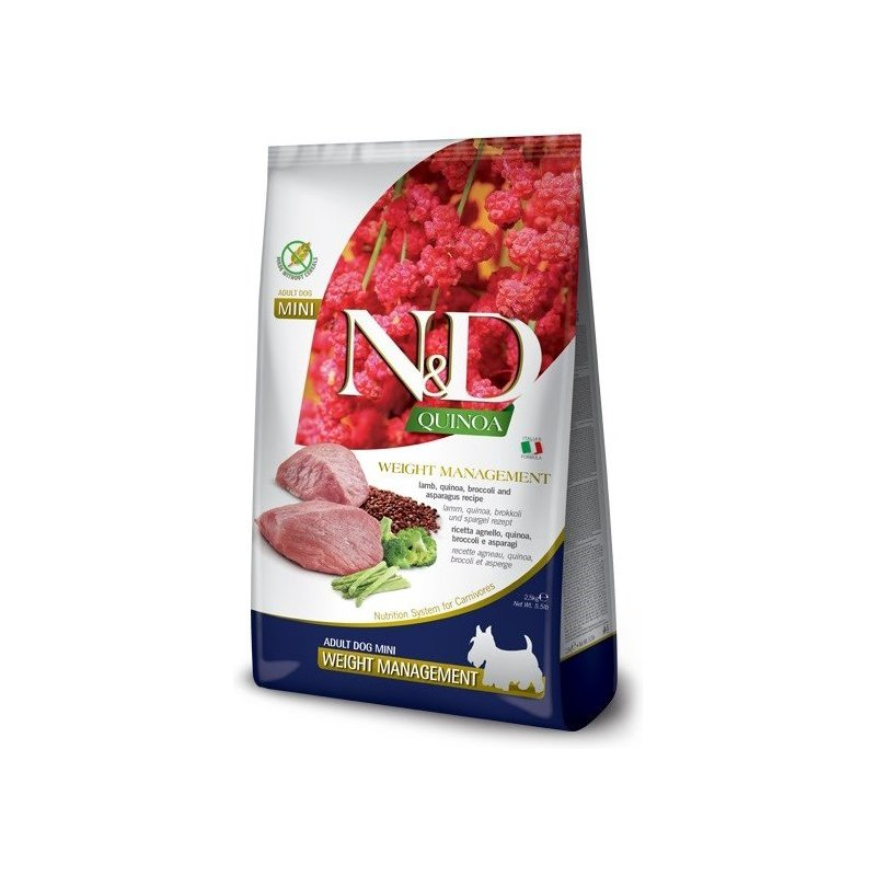 Farmina N&D Quinoa Ushqim i thate per qente e rritur per mirembajtje peshe 800gr