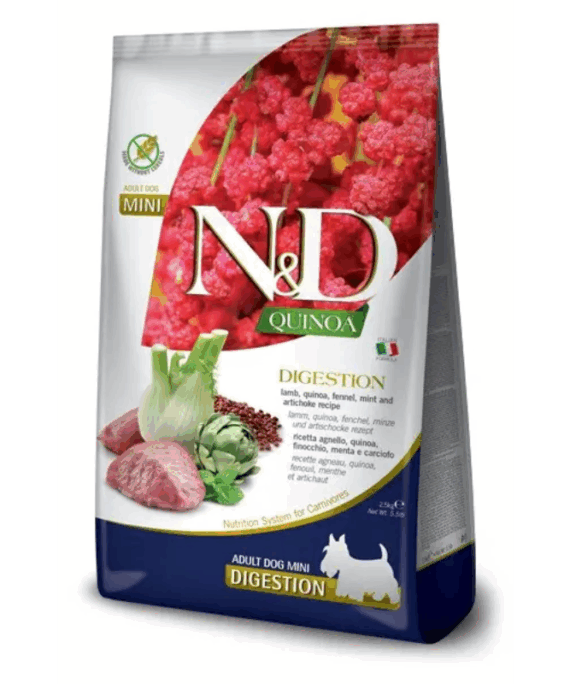 Farmina N&D Quinoa Digestion Adult Mini 2.5 kg