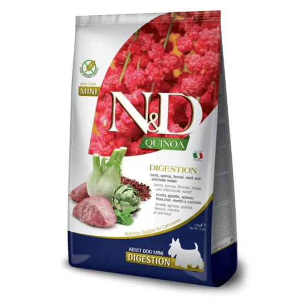 Farmina N&D Quinoa Digestion Adult Mini 2.5 kg