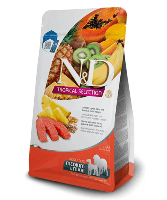 Farmina N&D Tropical Selection salmon Adult Medium/Maxi 2kg