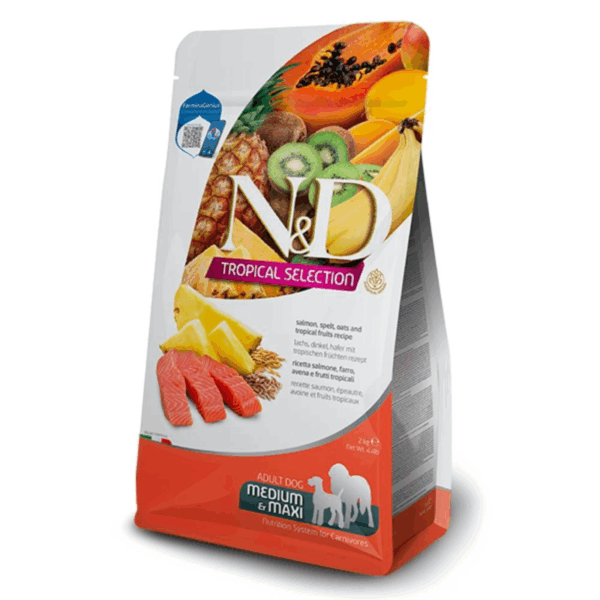 Farmina N&D Tropical Selection salmon Adult Medium/Maxi 2kg
