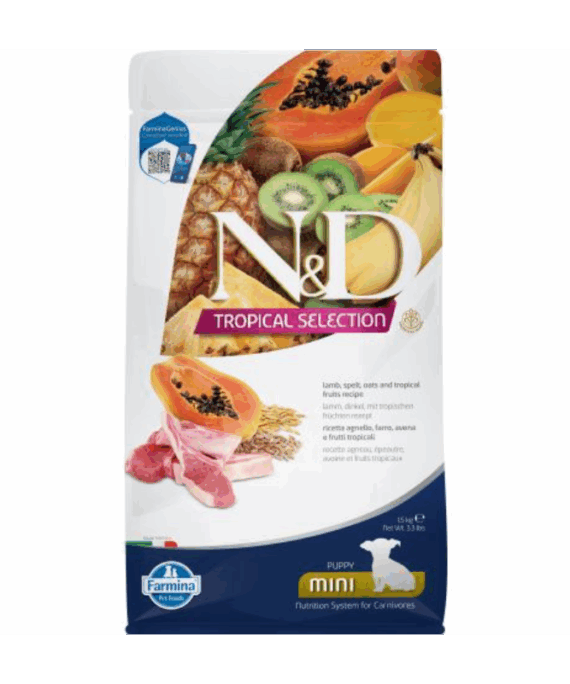 Farmina N&D Tropical Selection Lamb Puppy Mini 1.5 kg