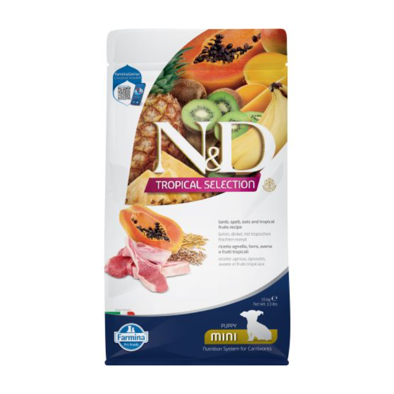 Farmina N&D Tropical Selection Lamb Puppy Mini 1.5 kg
