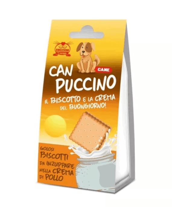 EMOZIONI A 4 ZAMPE Can Puccino Biskote per Qen Buongiorno 50gr