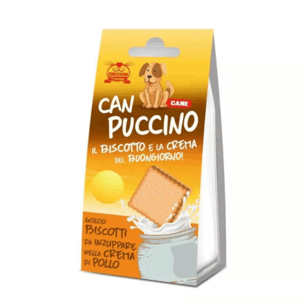 EMOZIONI A 4 ZAMPE Can Puccino Biskote per Qen Buongiorno 50gr