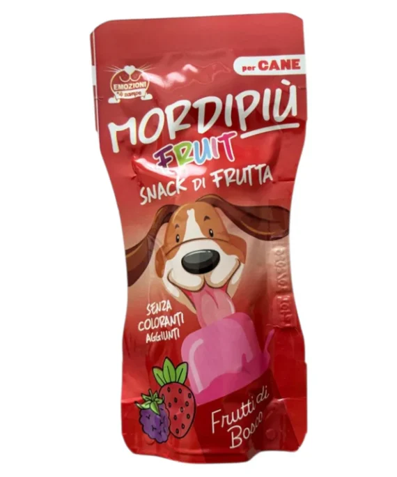 Mordipiu friuit CANE  frutti di bosco