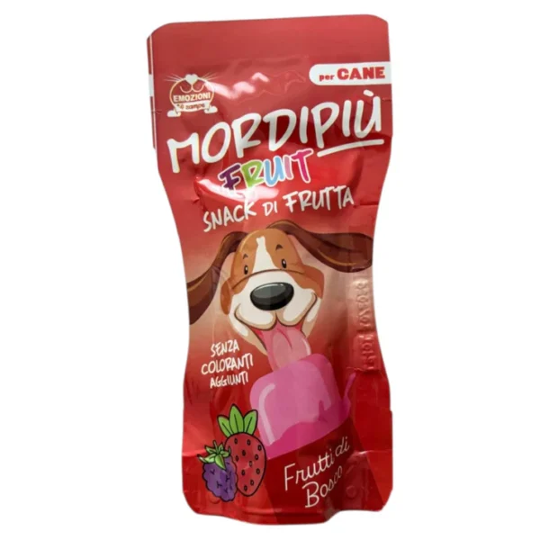 Mordipiu friuit CANE  frutti di bosco