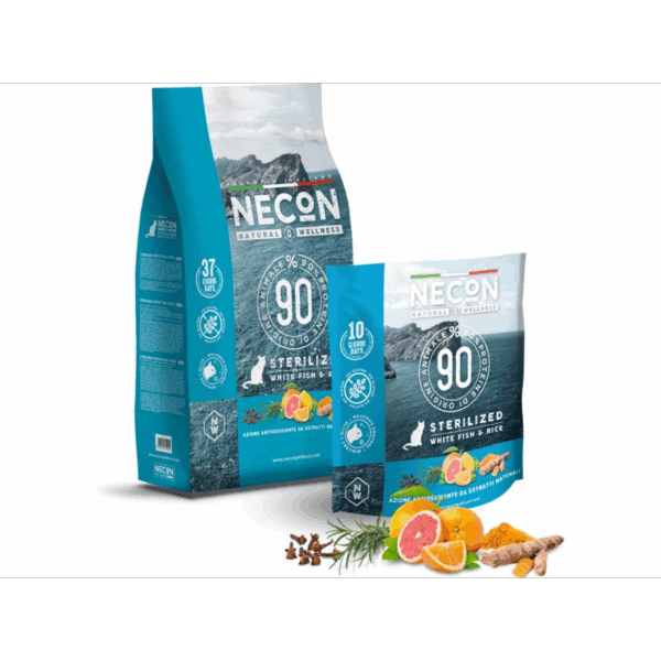 Necon Natural Wellness Ushqim per mace adulte me salmon dhe oriz 1.5kg