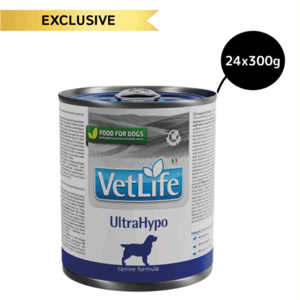 Farmina Vet Life UltraHypo Ushqim veterinar per qen, 300 g