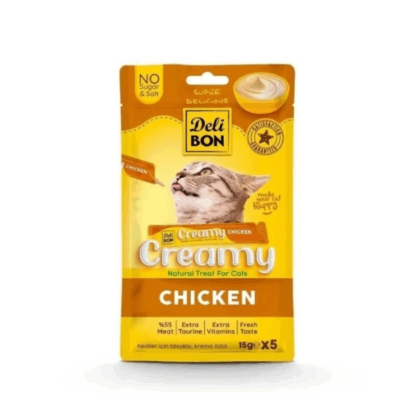 Deli Bon Creamy Treats Chicken 5x15 g