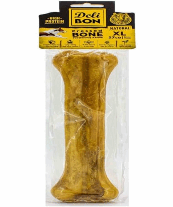 Deli Bon Snack në formë kocke për qen 27cm, 1 copë Natyrale