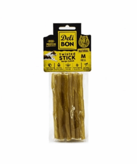 Delibon Stick Thick - Snack për qen 12 copë Natyrale