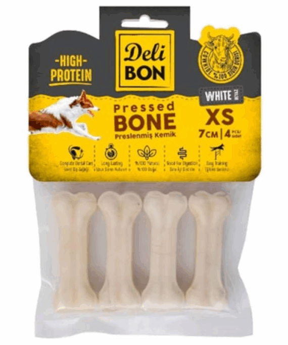 Deli Bon Kocke 7cm 4pcs White