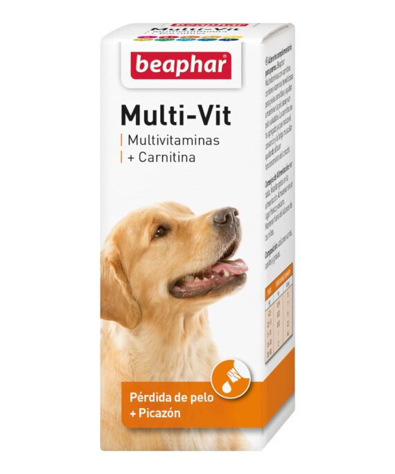 Beaphar Multivitamina me Karnitine per Qen  50ml