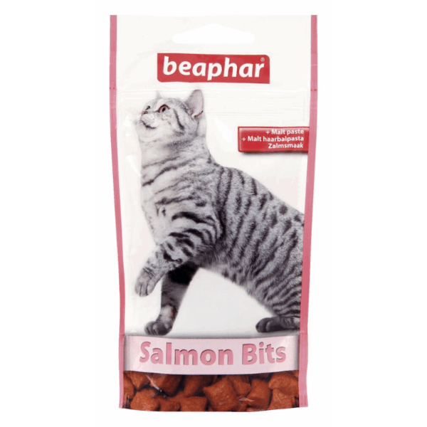Beaphar Salmon Bits Cat - Snack për mace 35gr
